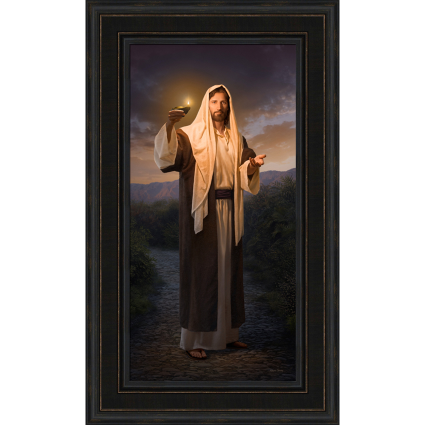 Lead, Kindly Light (26x43 Framed Giclee Canvas)