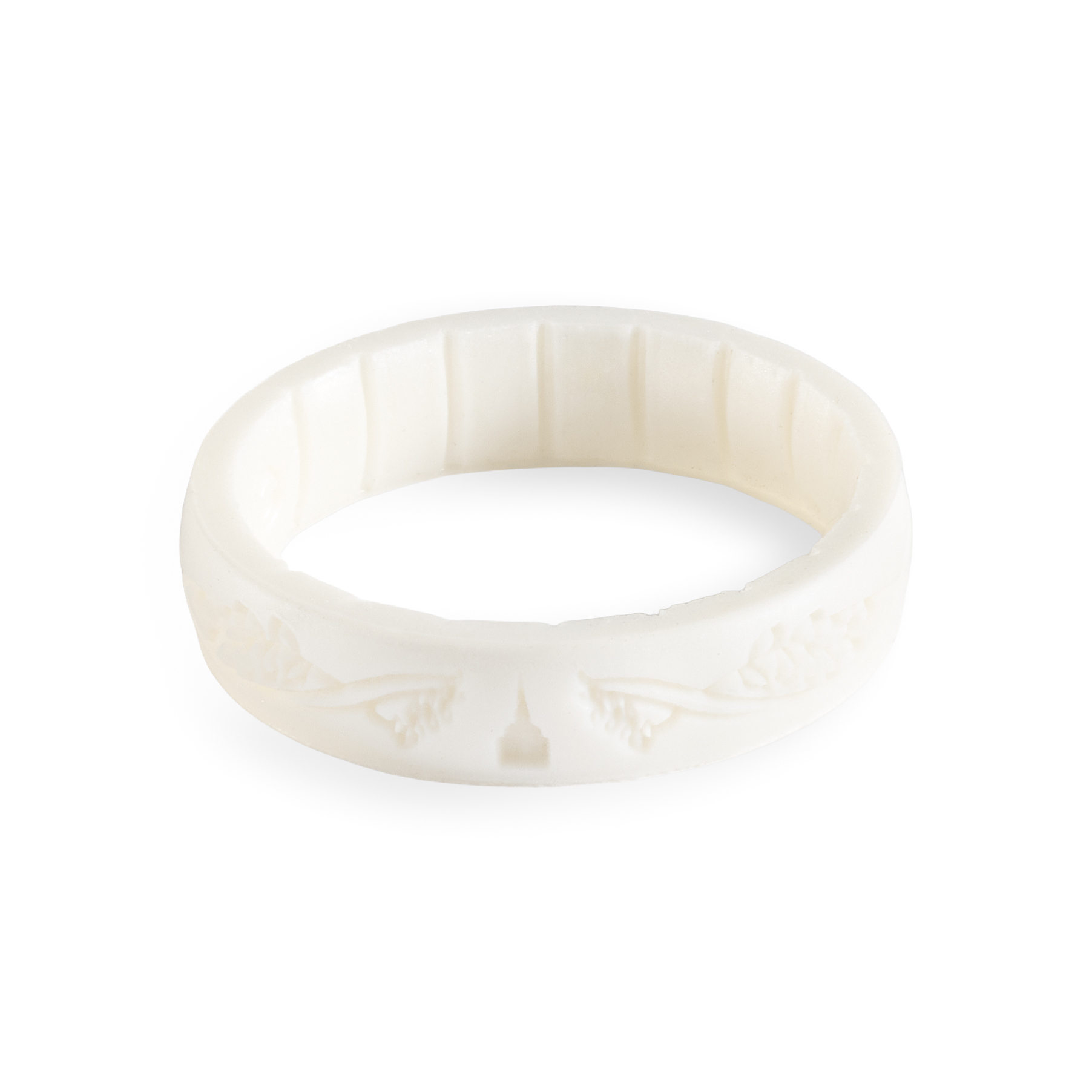Oquirrh Mountain Temple Thin Silicone Ring