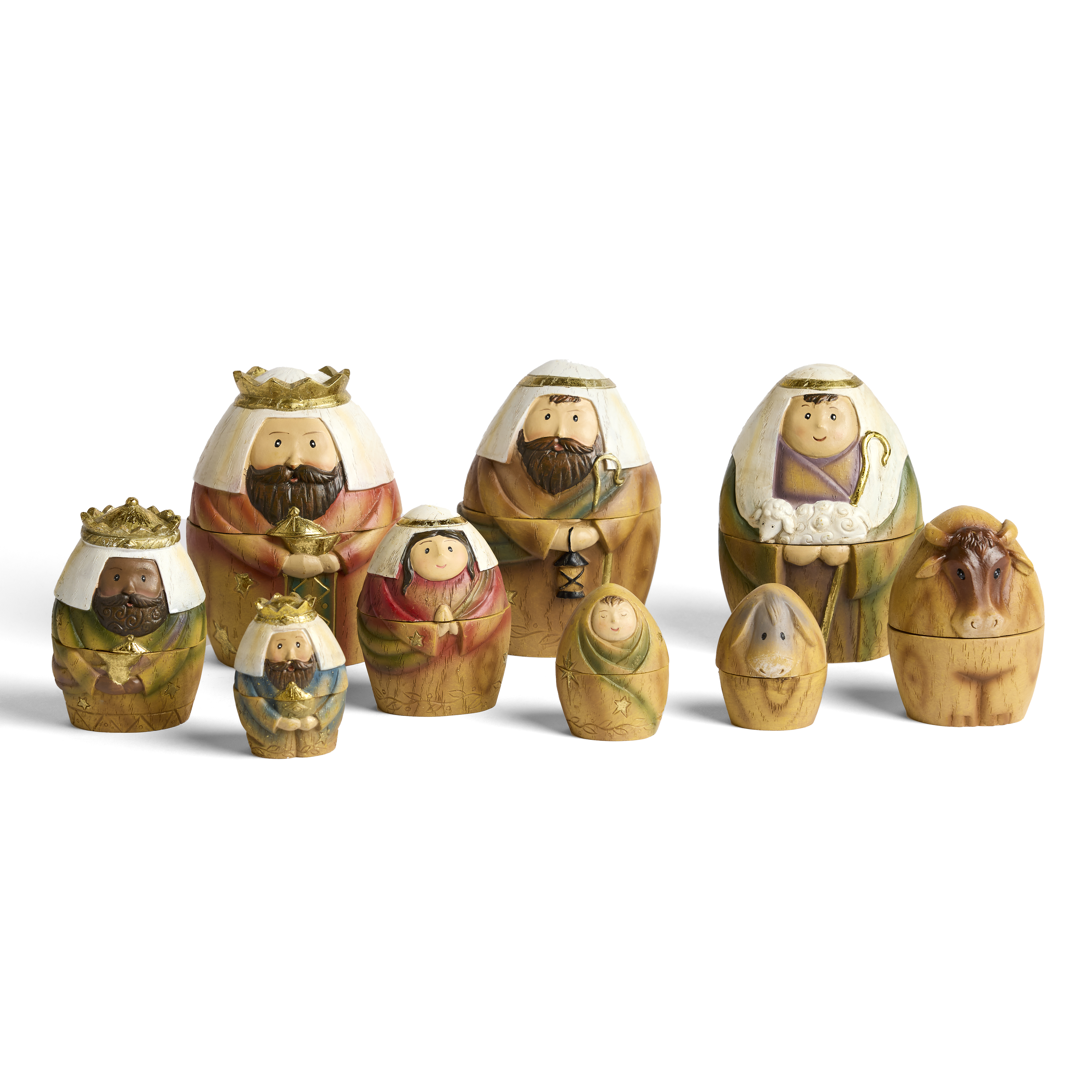 Nesting Nativity Dolls, , large