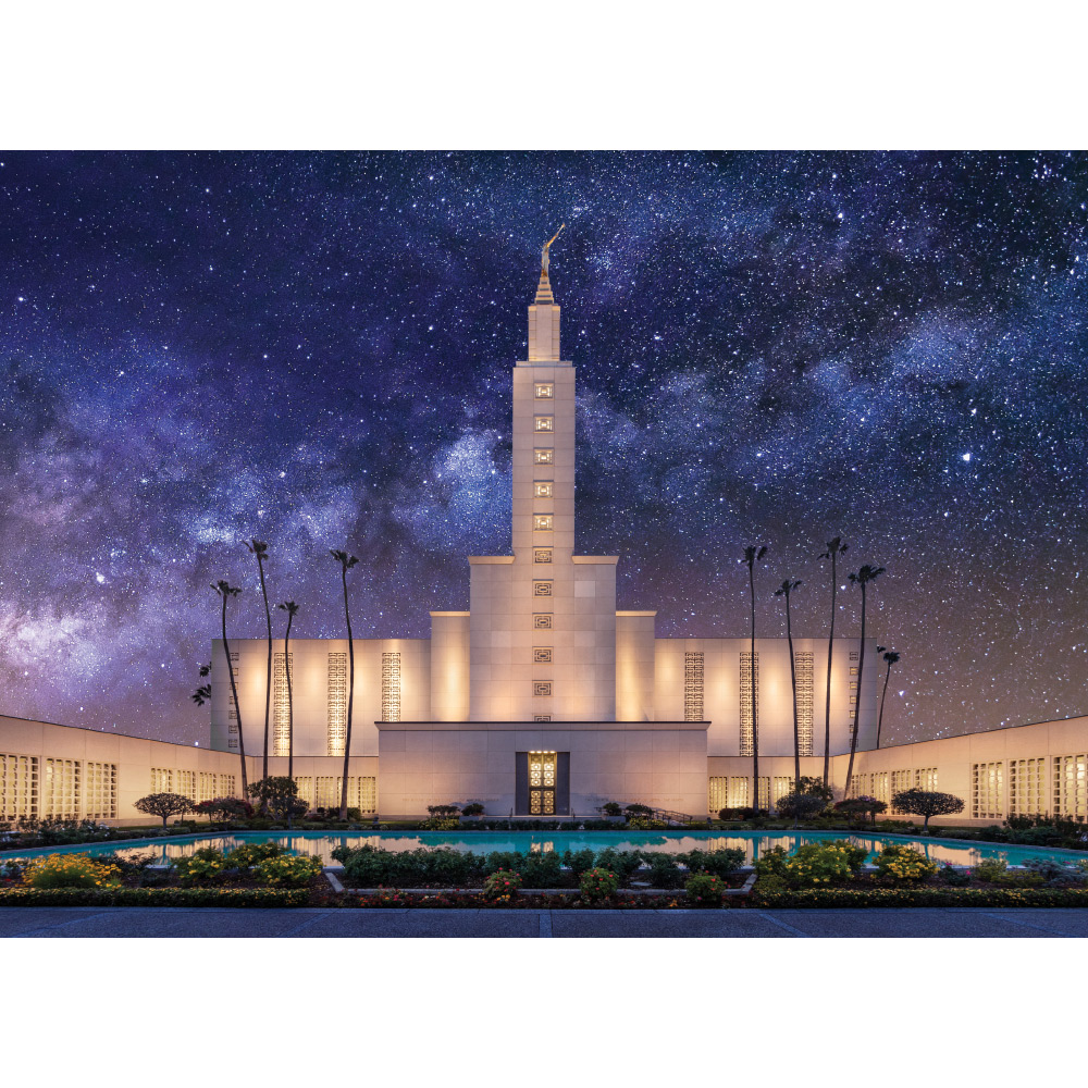 Los Angeles California Temple - For Eternity Print