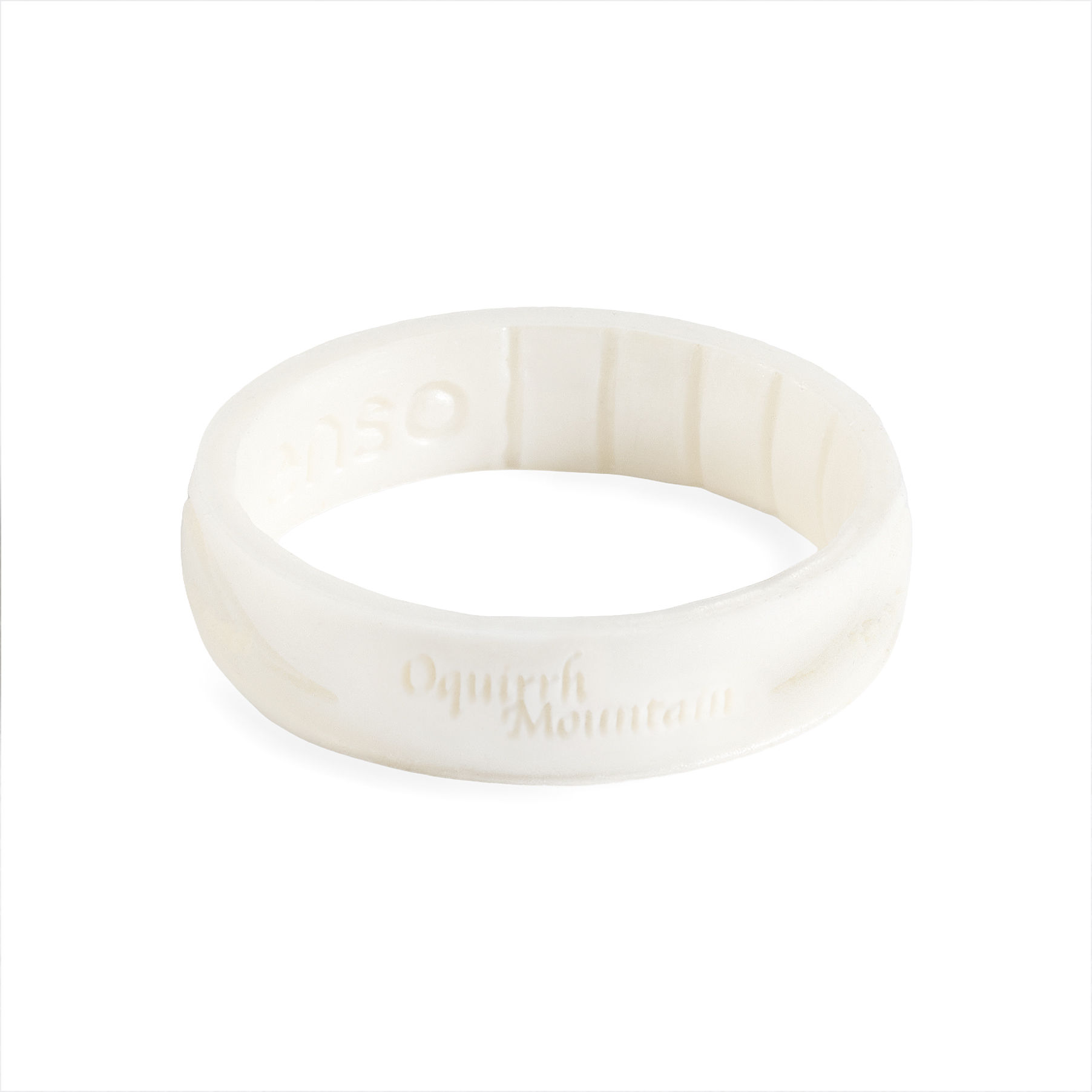 Oquirrh Mountain Temple Thin Silicone Ring, , large