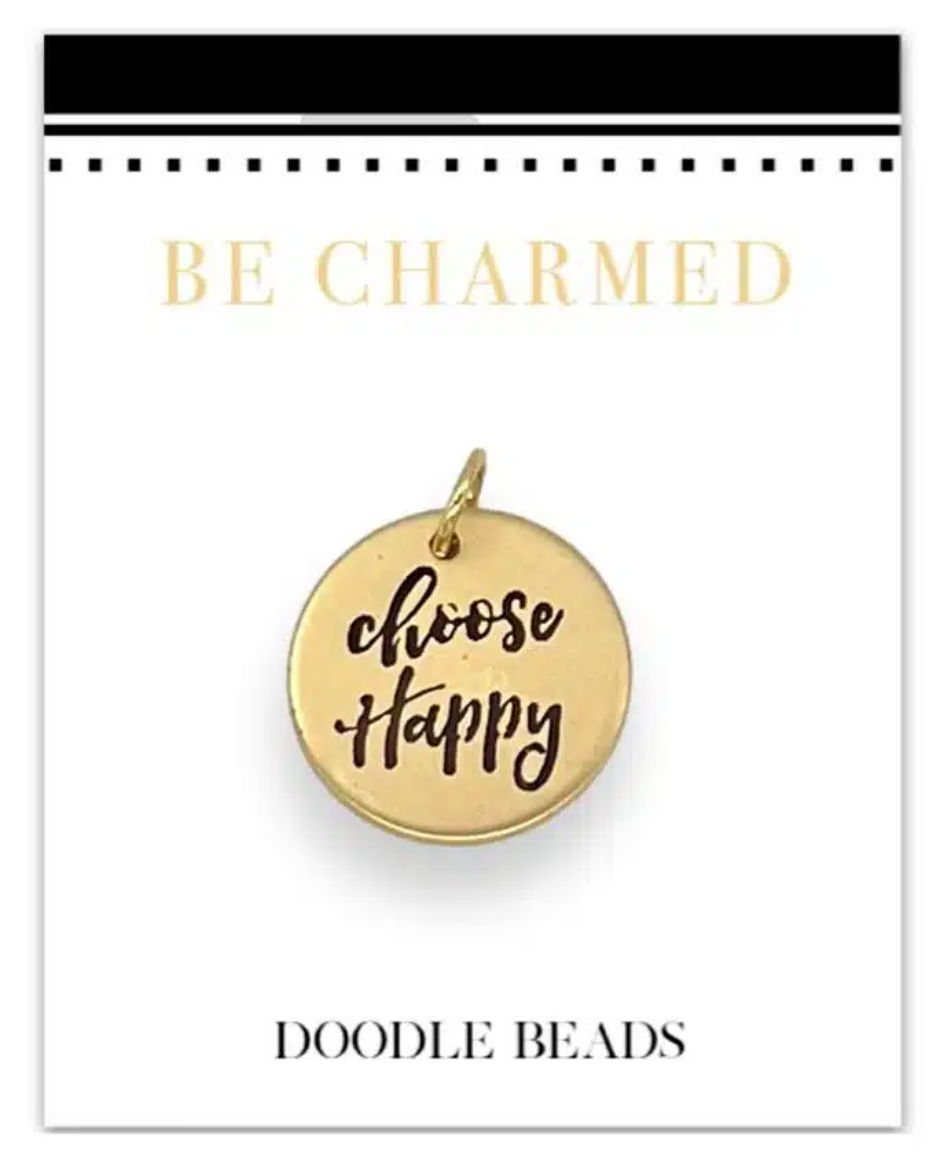 Choose Happy Charm, , large