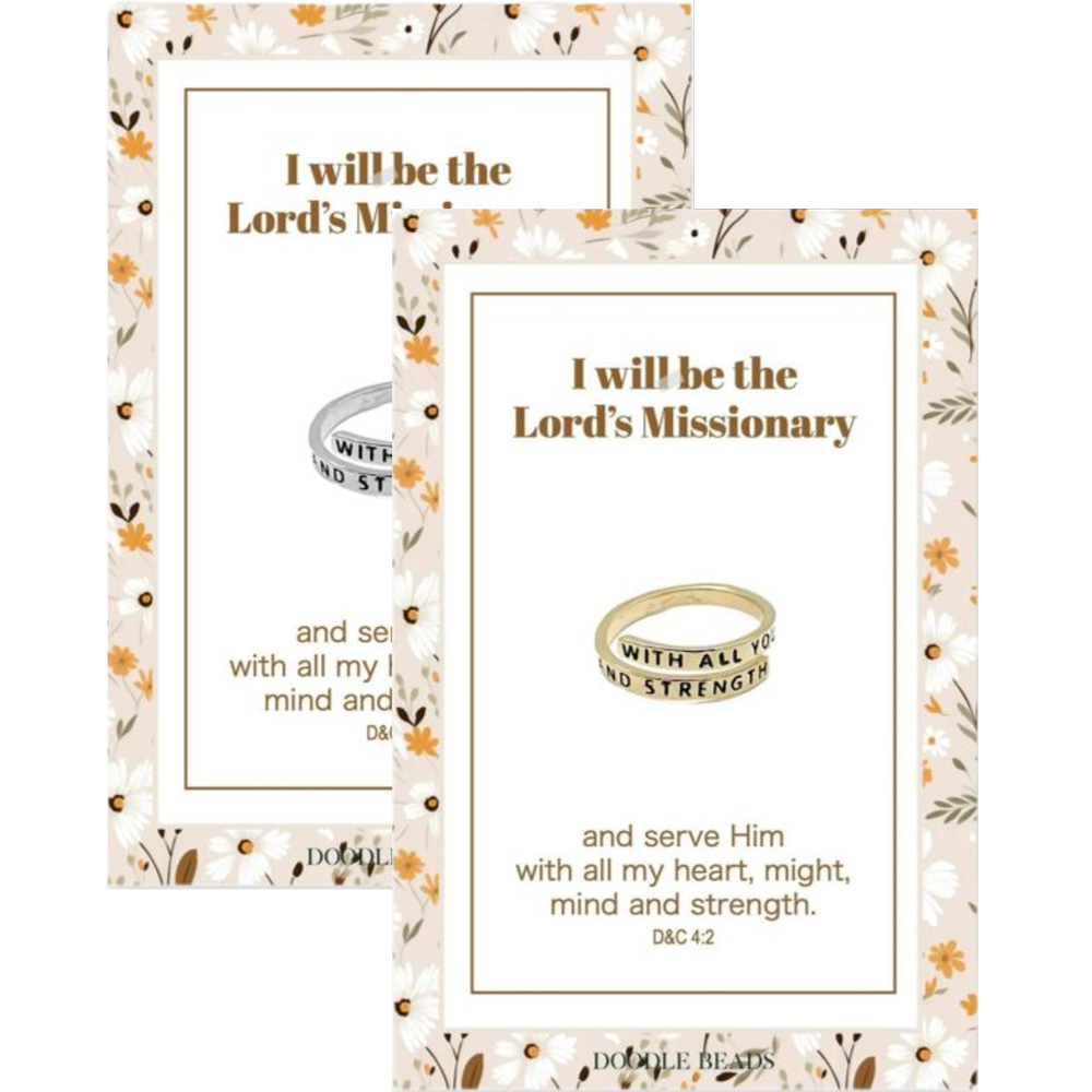 With All Your Heart Missionary Ring