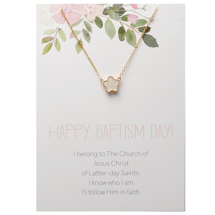 Happy Baptism Day Necklace Greeting Card, , large image number 2