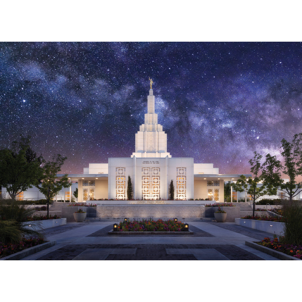 Idaho Falls Idaho Temple - For Eternity Print
