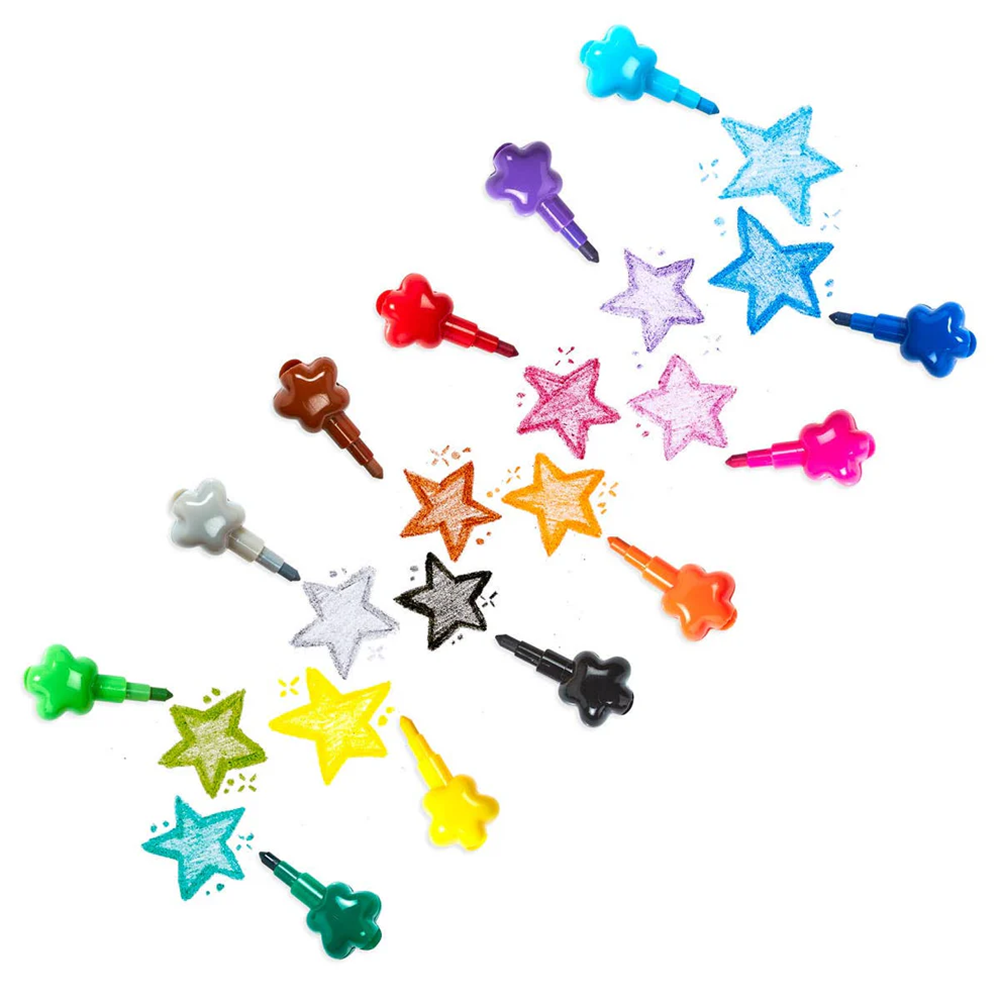 Stars Stacking Crayon, , large image number 2