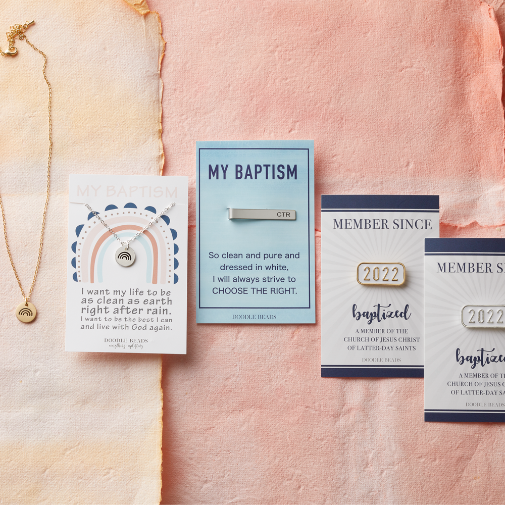 My Baptism Tie Bar, , large