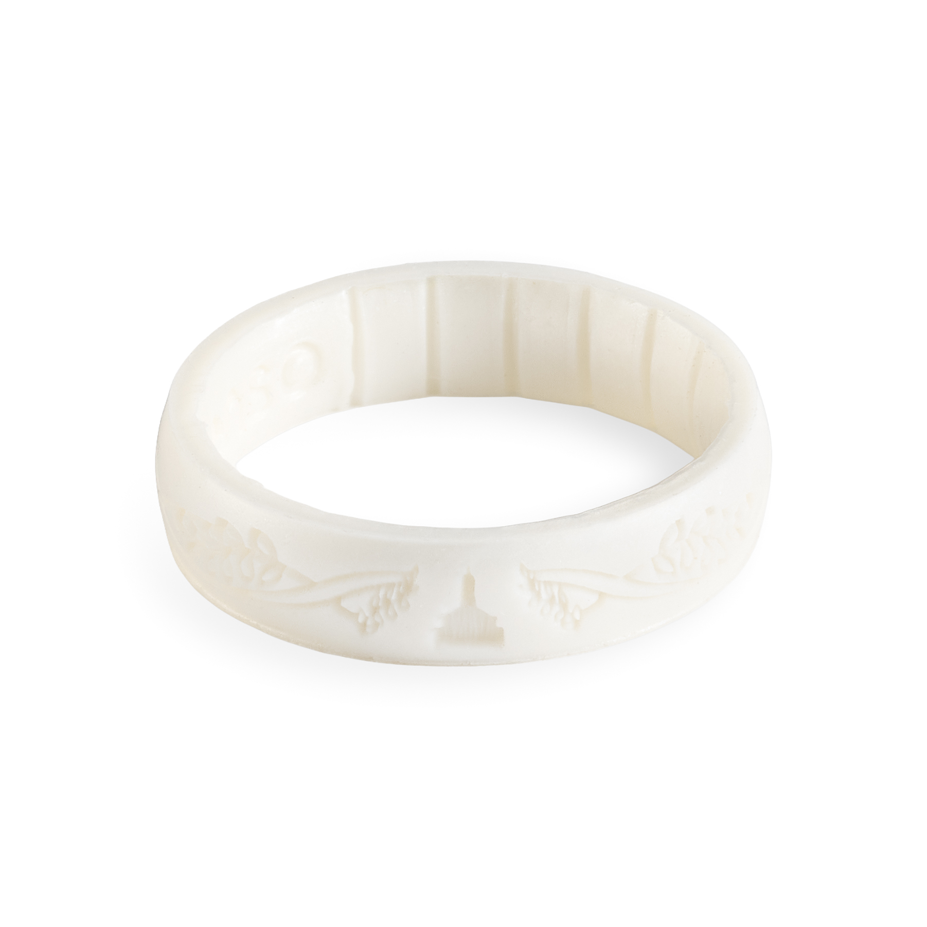 Vernal Temple Thin Silicone Ring