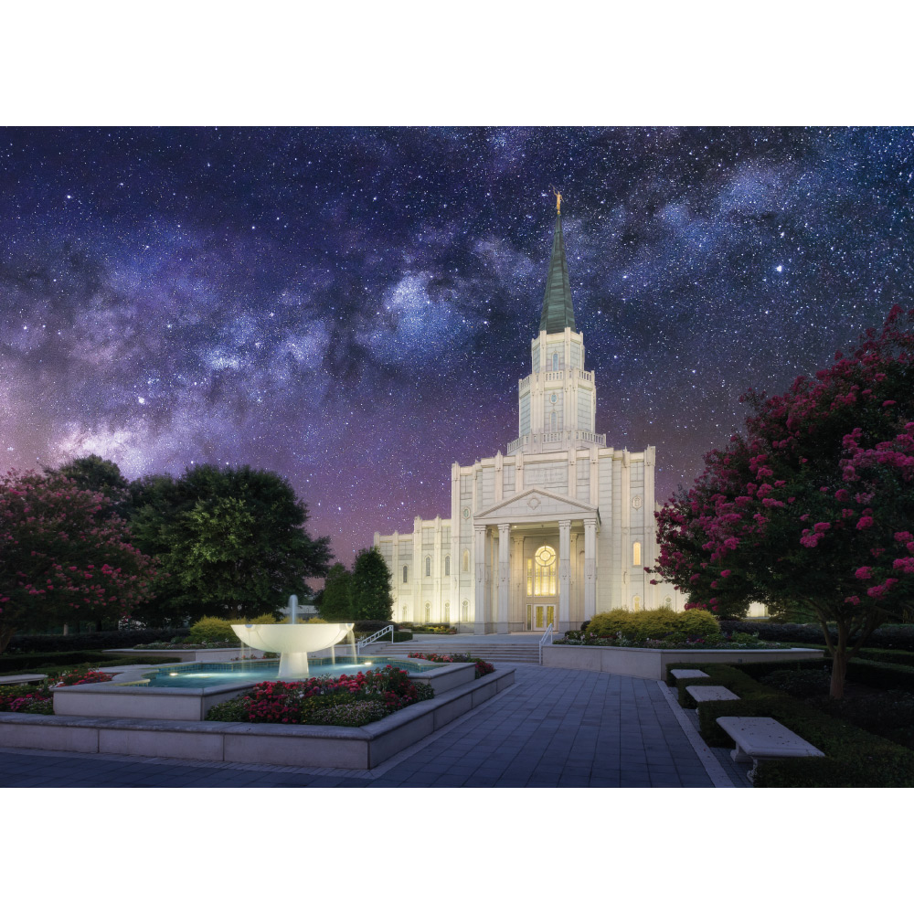 Houston Texas Temple - For Eternity Print