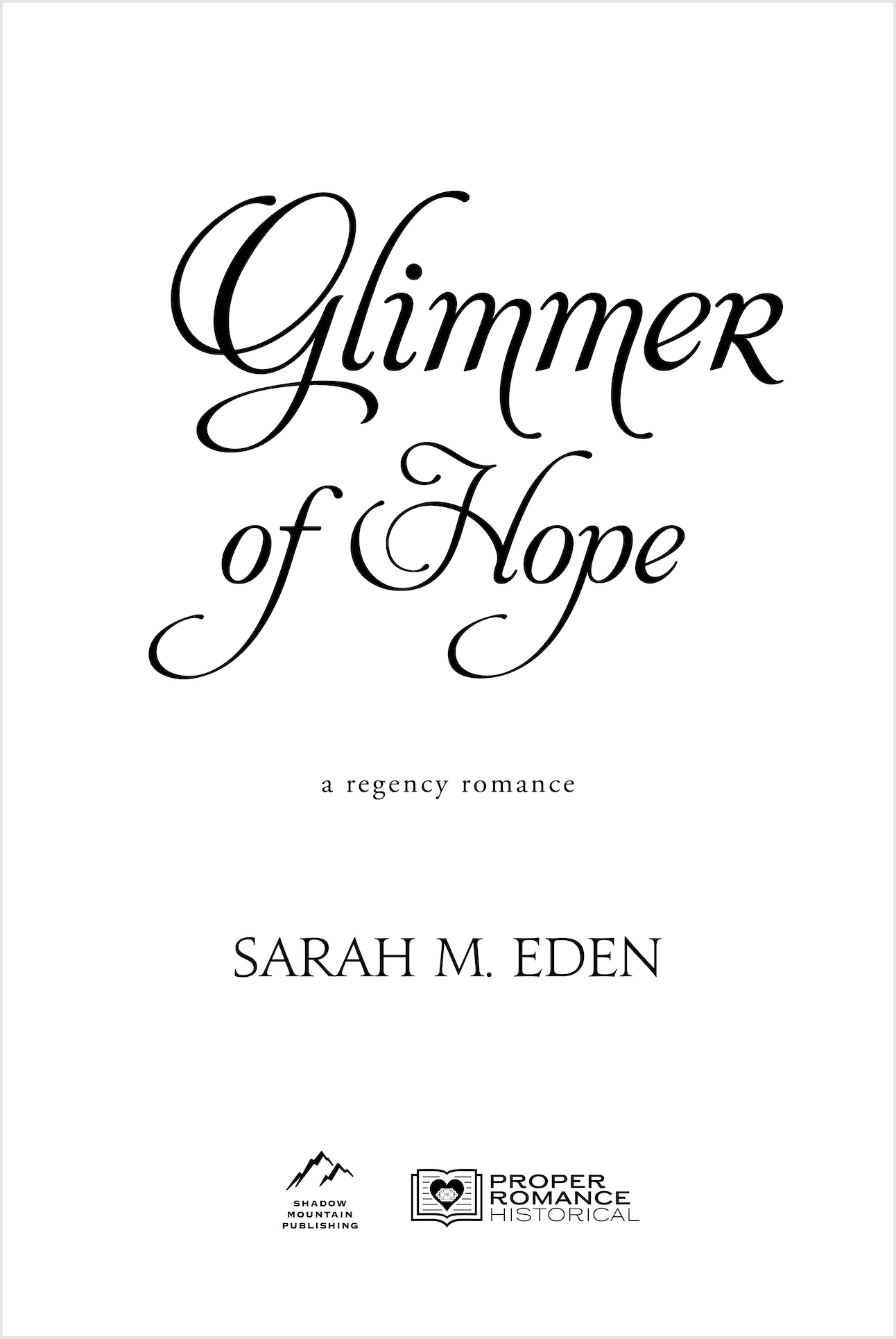 Glimmer of Hope, , large