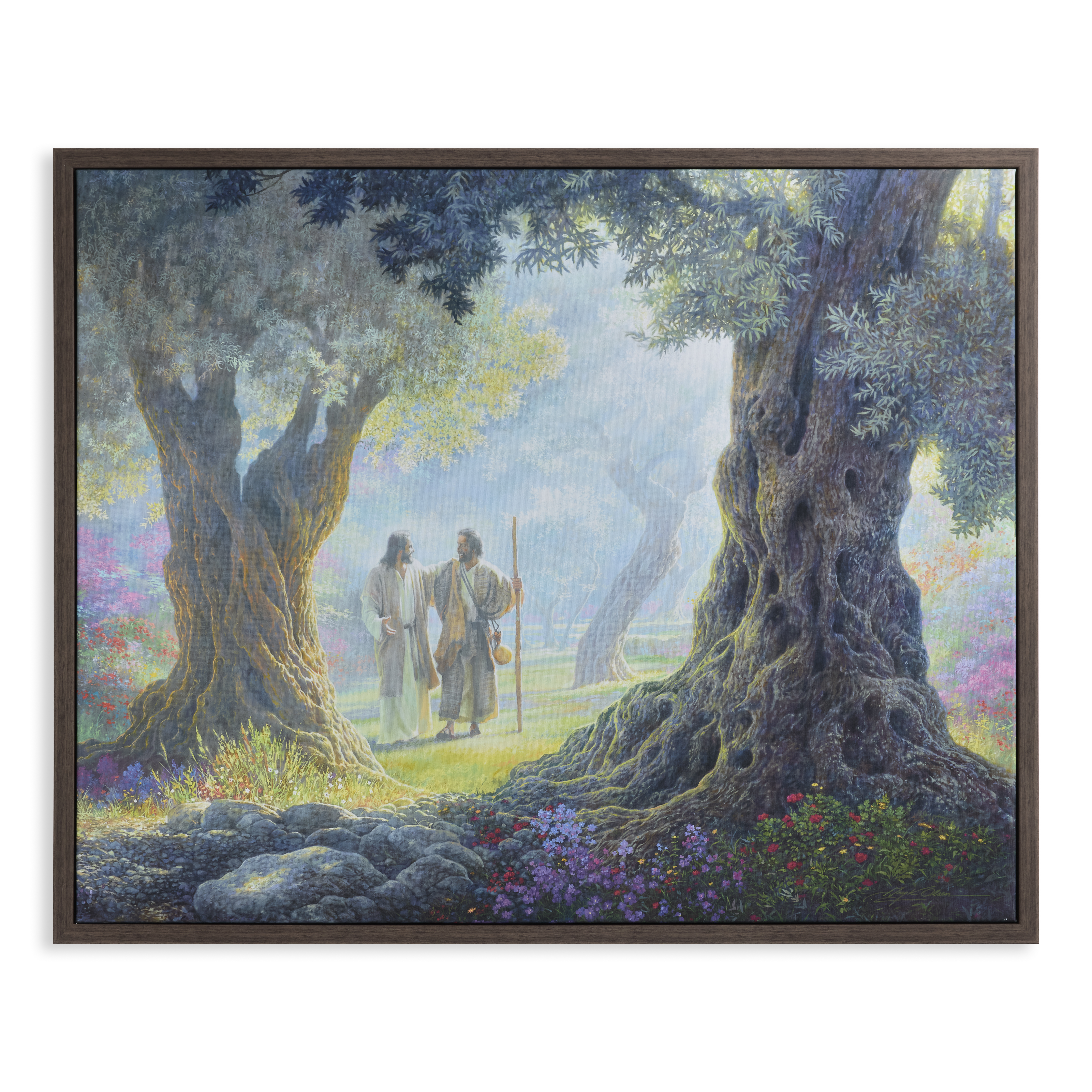 Brotherly Love (25x31 Float Framed Canvas Print)