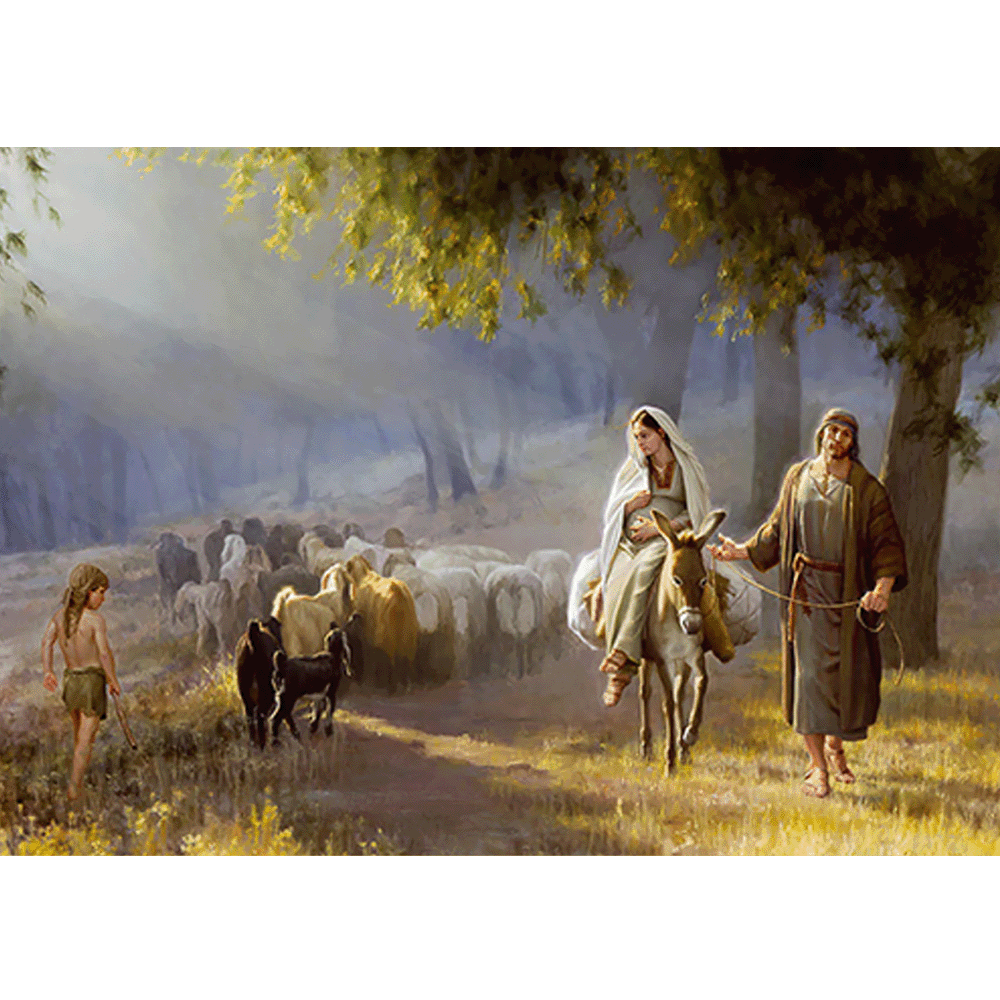 Journey To Bethlehem Unframed Limited Signed 18x26 Print	