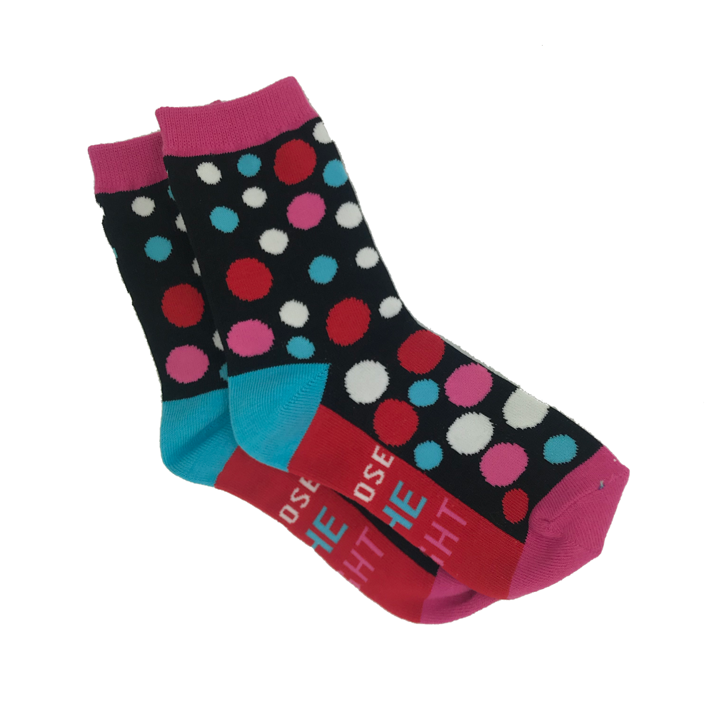 Kids Polka Dot Choose the Right Socks, , large image number 0