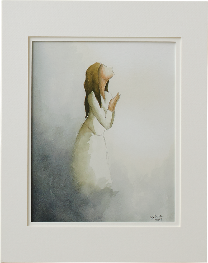 I Am Enough Matted Print, , large image number 0
