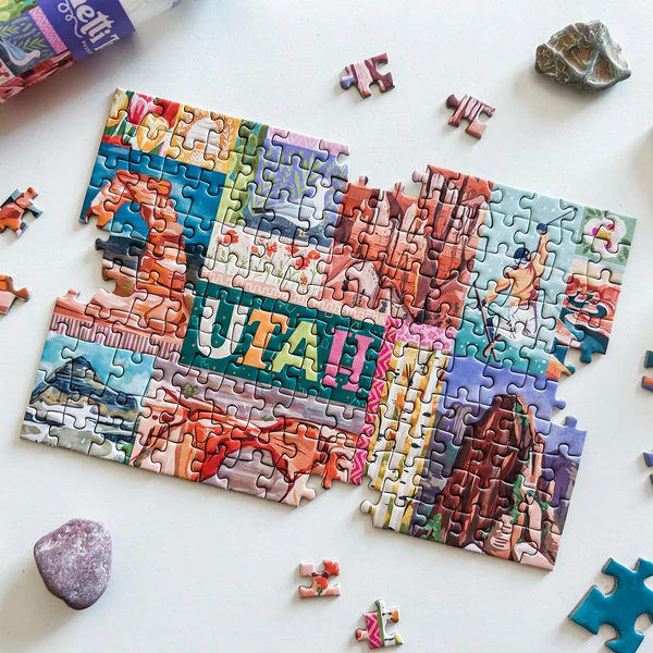 Iconic Utah 150 Piece Puzzle, , large