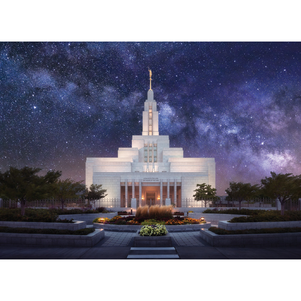 Draper Utah Temple - For Eternity Print