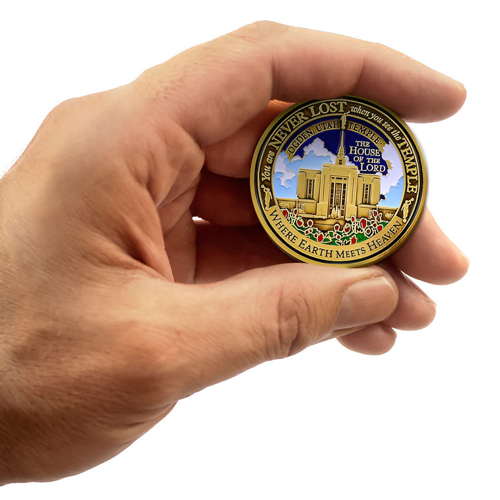 Ogden Utah Temple Medallion Coin, , large image number 5