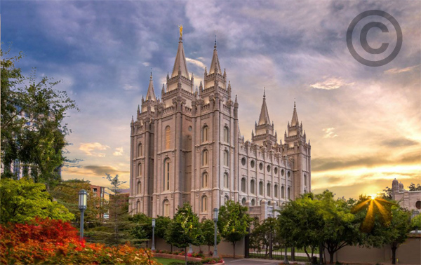 Salt Lake Temple No-Flip Recommend Holder, , large