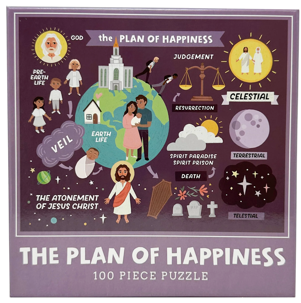 The Plan of Happiness 100 Piece Puzzle, , large