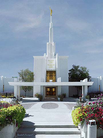 Denver Temple: Divine Love - 3x4 Print