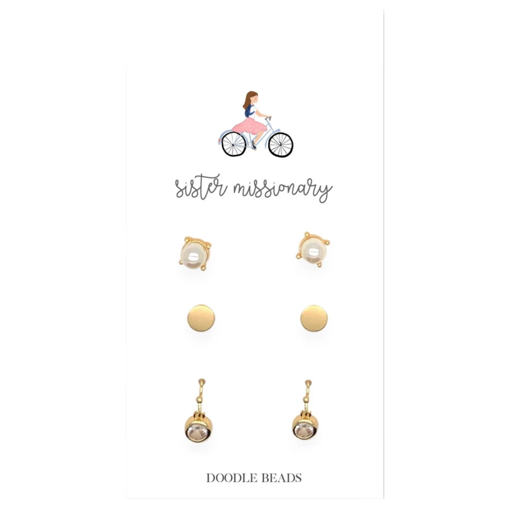 Sister Missionary Lucy Earring Set