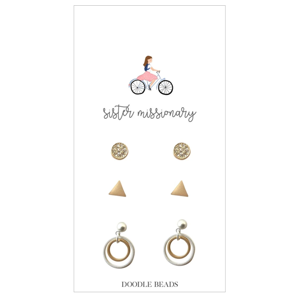 Sister Missionary Eliza Earring Set
