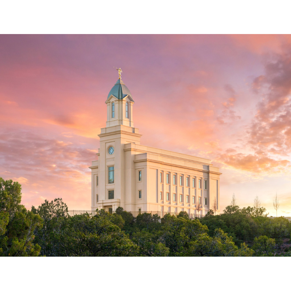 Cedar City Utah Temple - Glory to the Highest Print