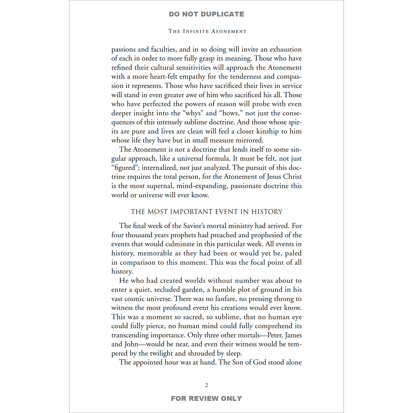 The Infinite Atonement, , large image number 4