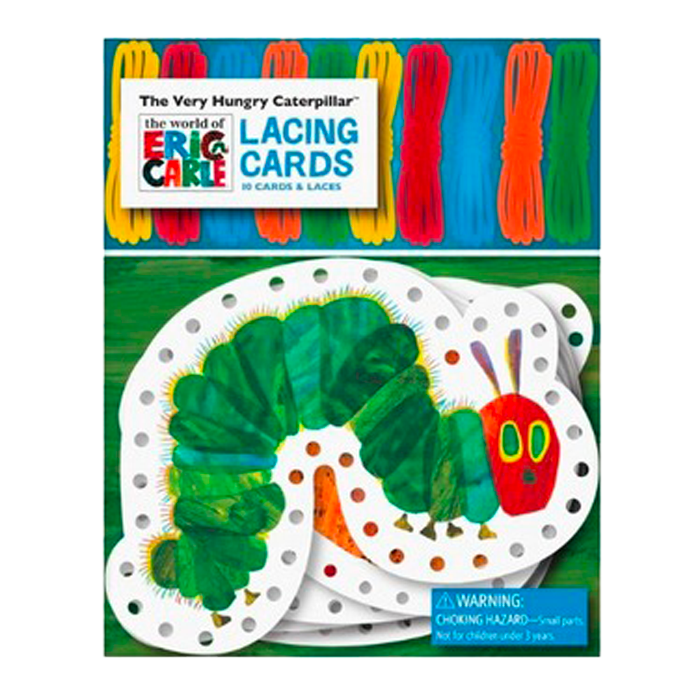 The Very Hungry Caterpillar Lacing Cards