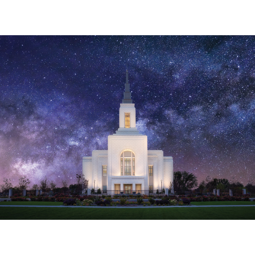 Burley Idaho Temple - For Eternity Print