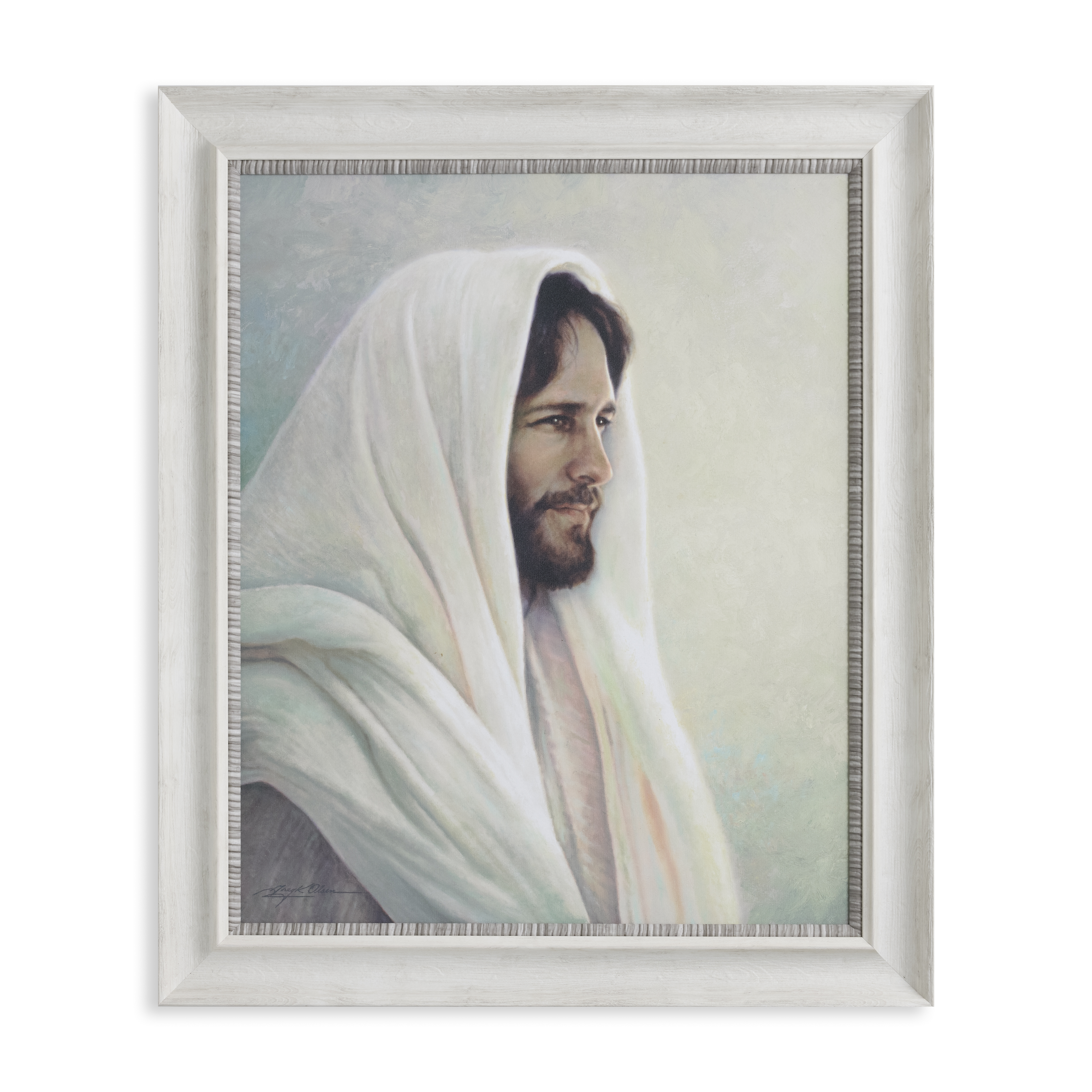 Lamb of God (33x28 Framed Canvas Print)