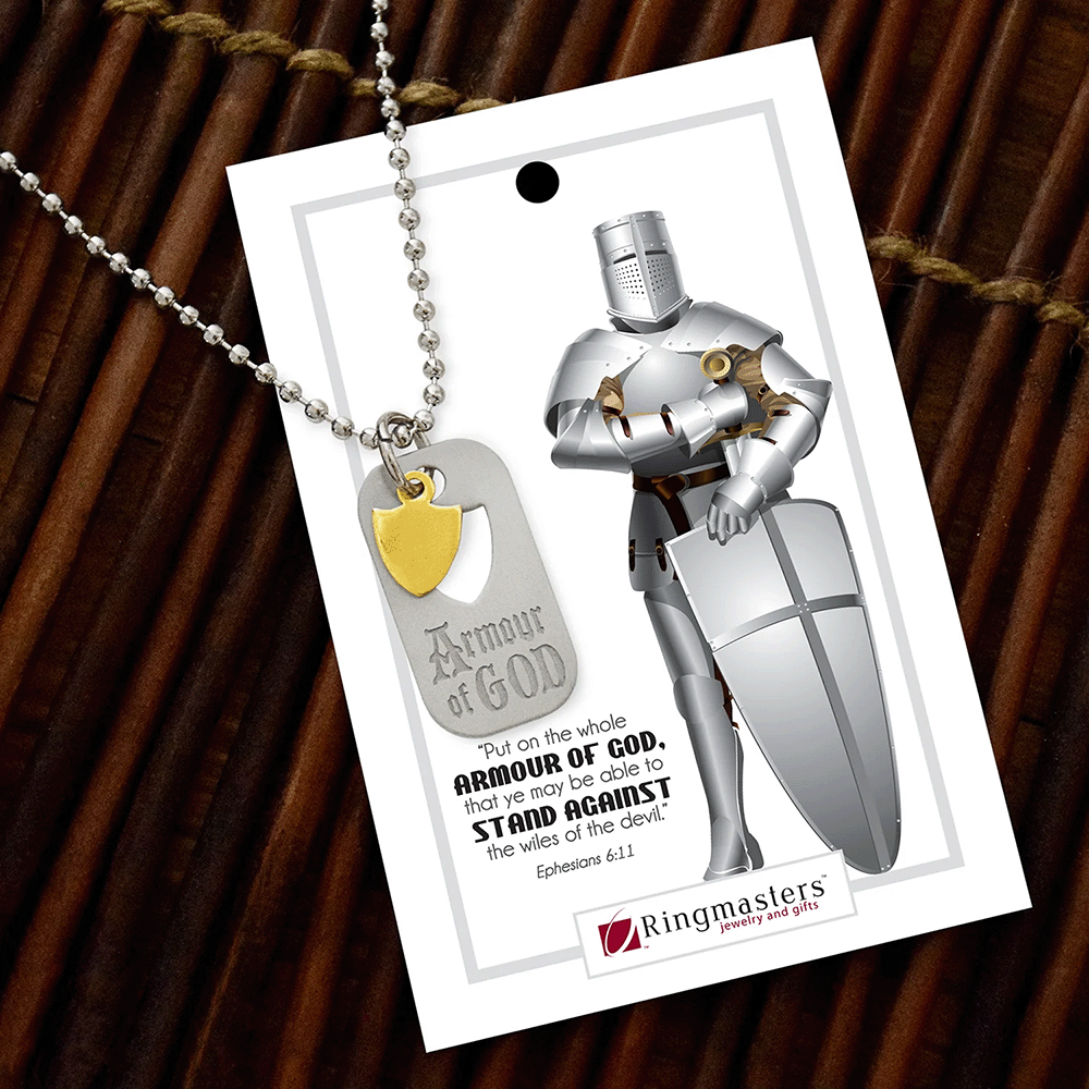 Armor of God Dog Tag, , large