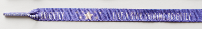 Like a Star Shining Brightly Shoelaces, , large image number 2