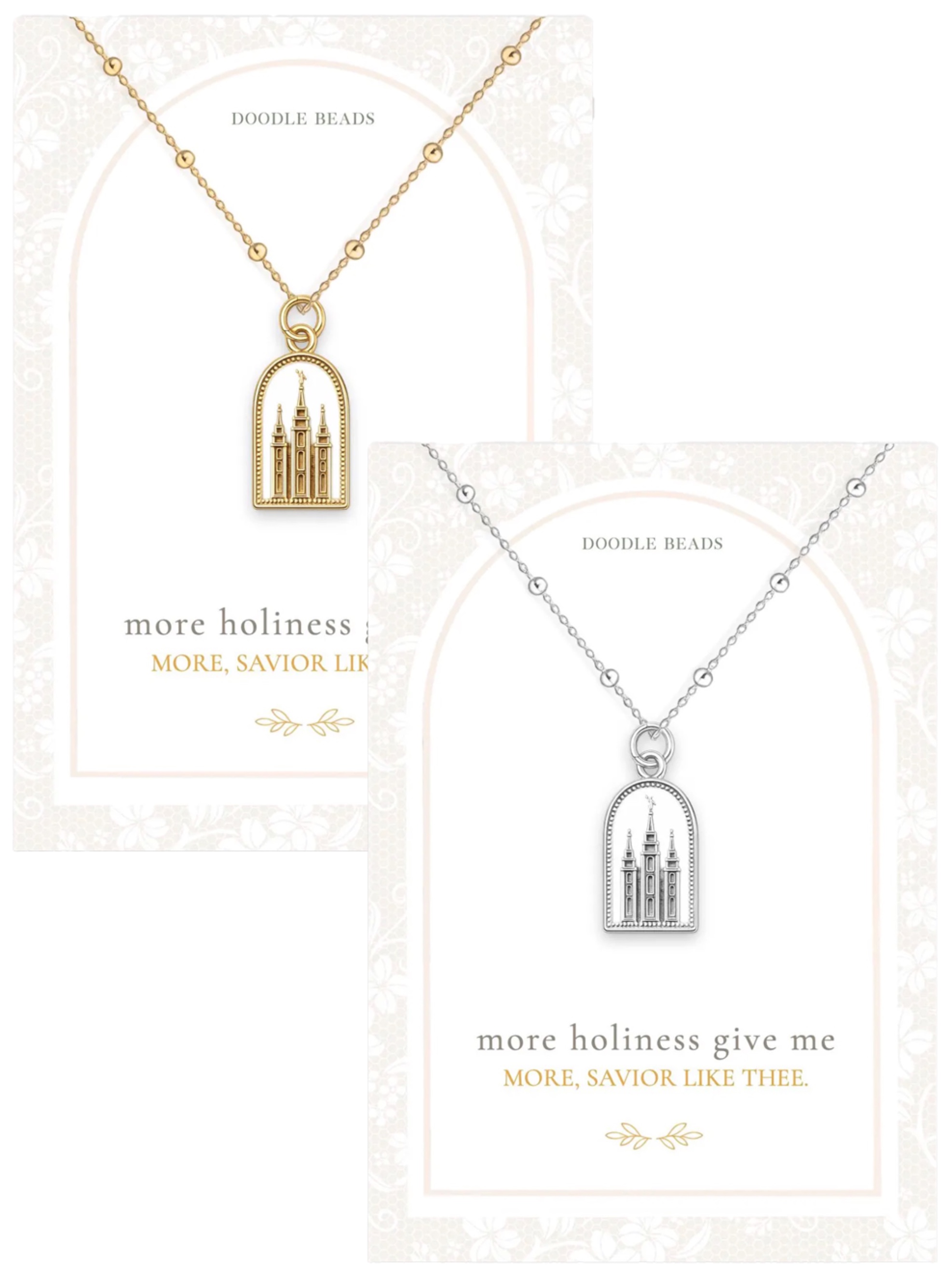 More Holiness Temple Necklace