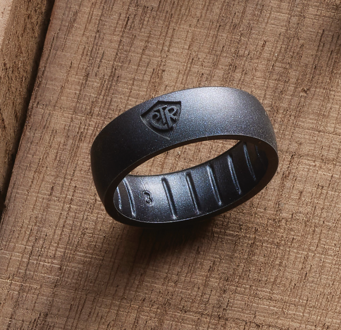 Silicone Black Pearl CTR Ring, , large