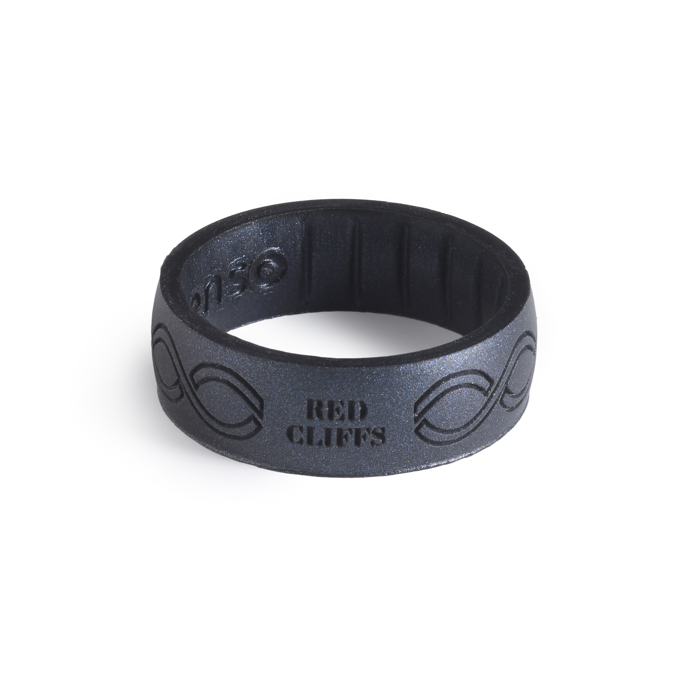 Red Cliffs Temple Silicone Ring, , large