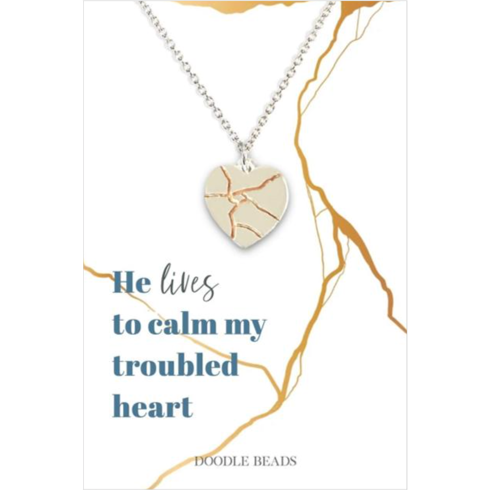 Troubled Heart Necklace