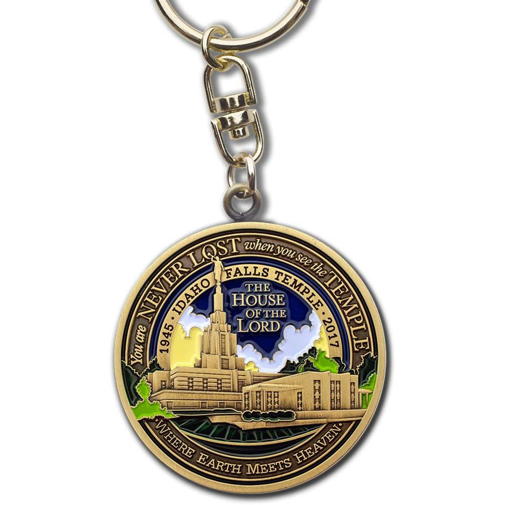 Idaho Falls Idaho Temple Keychain