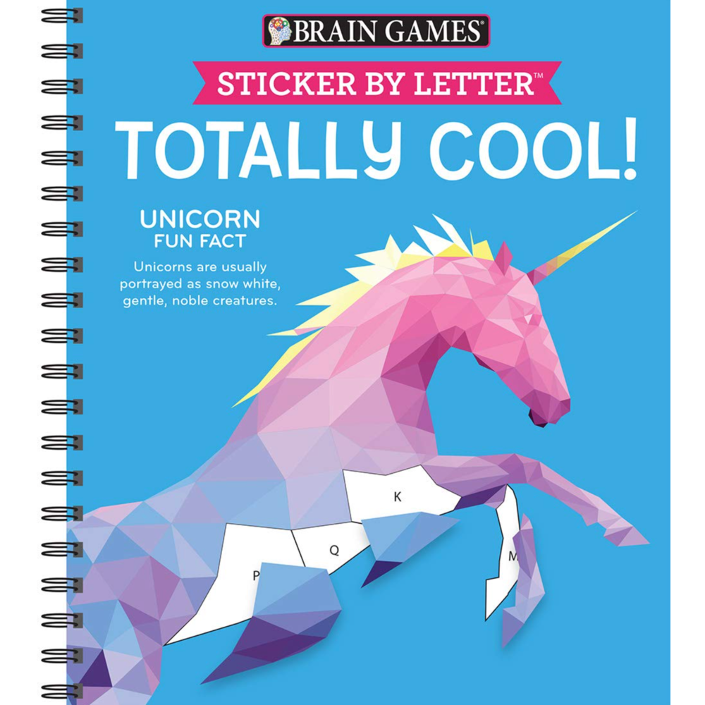 Brain Games Sticker by Letter Totally Cool