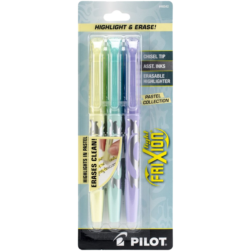 Highlighters Erasable Pastels