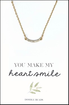 You Make My Heart Smile Necklace