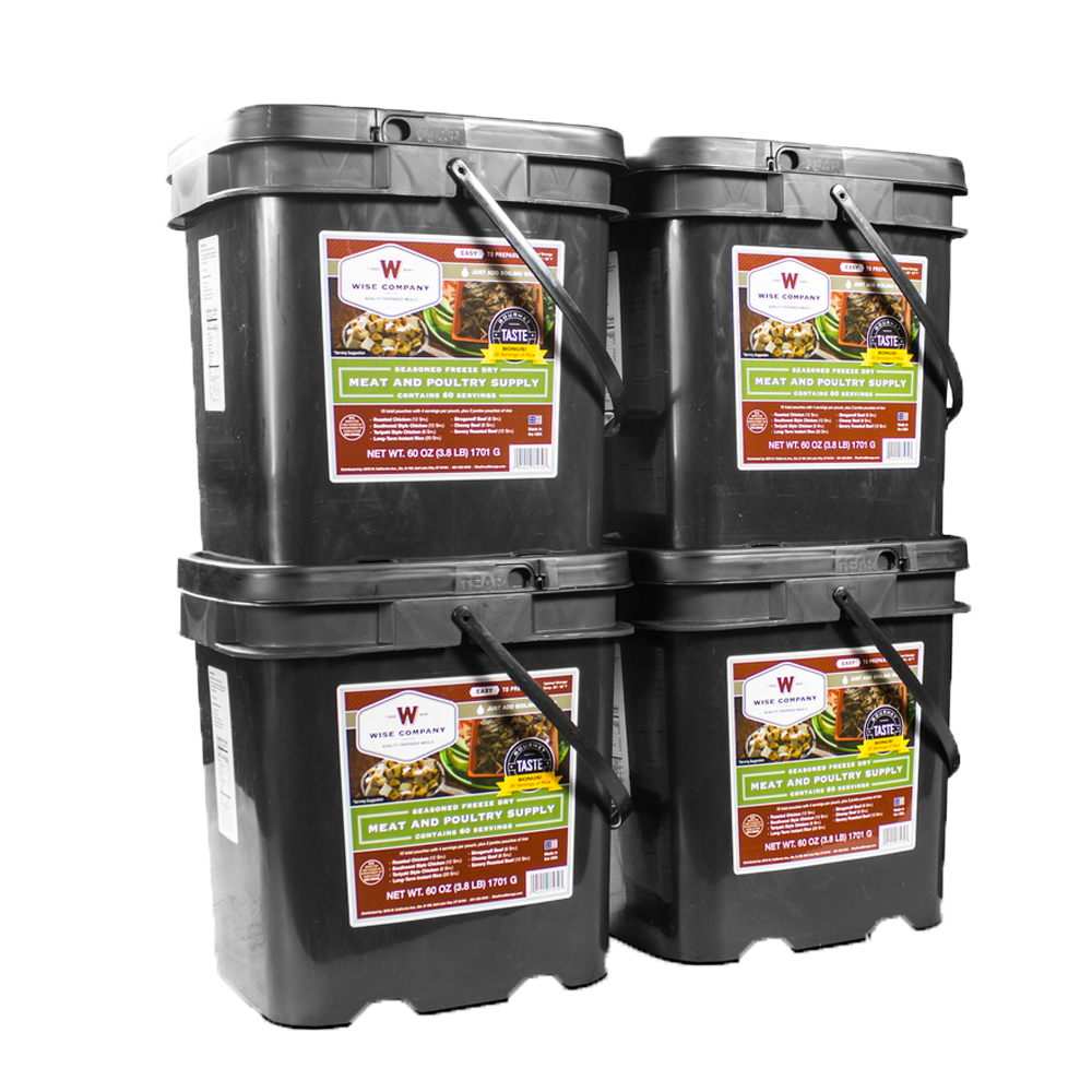 240 Serving Freeze Dried Meat Package