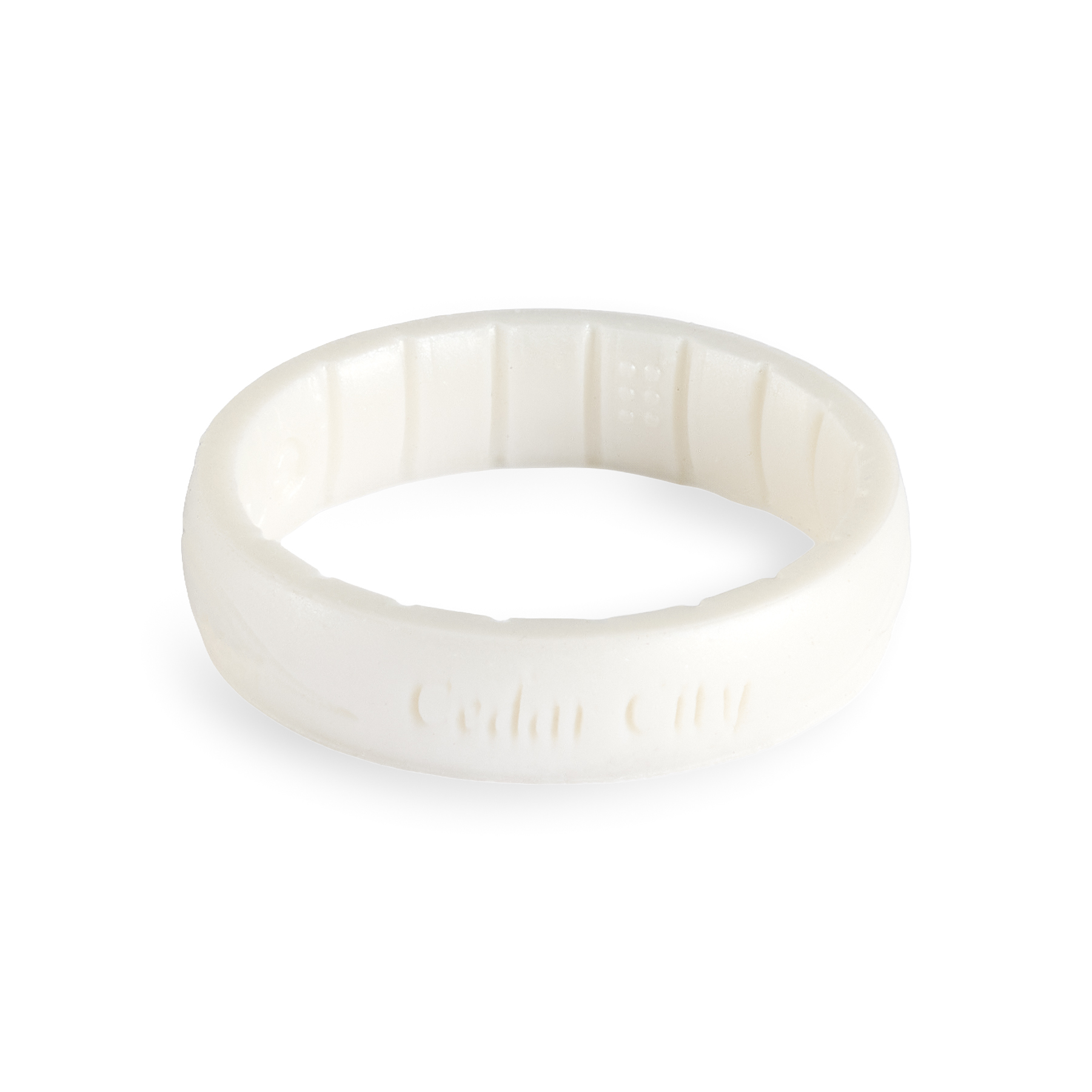 Cedar City Temple Thin Silicone Ring, , large