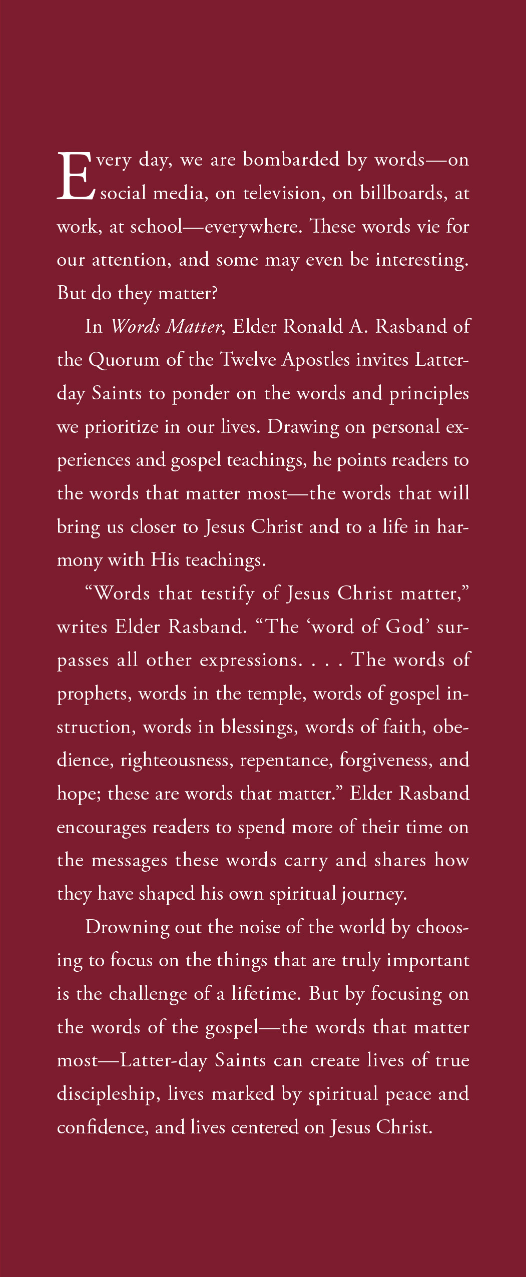 Words Matter, , large