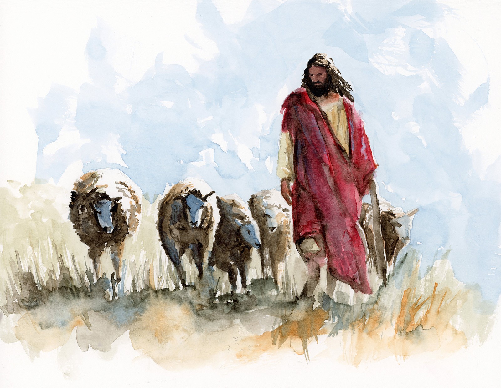 The Shepherd Shows the Way Print