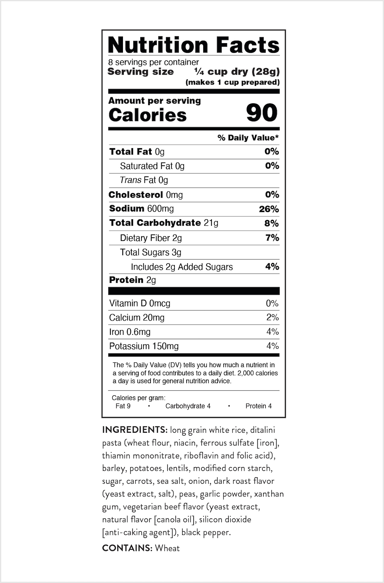Simple Kitchen Vegetable Beef Soup Mix Single Pouch, , large