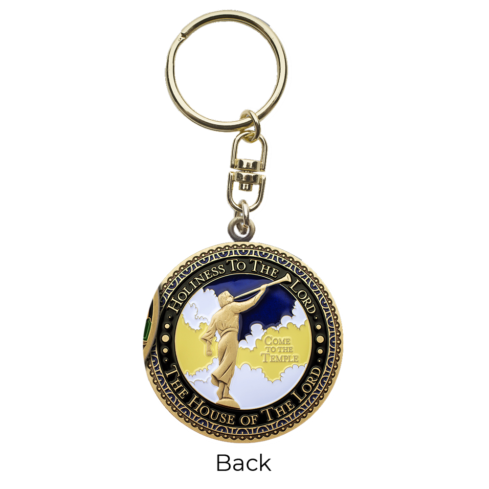 Meridian Idaho Temple Keychain, , large