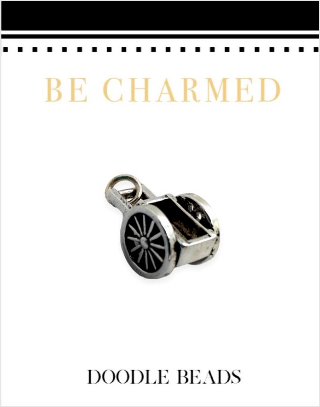 Pioneer Handcart Charm