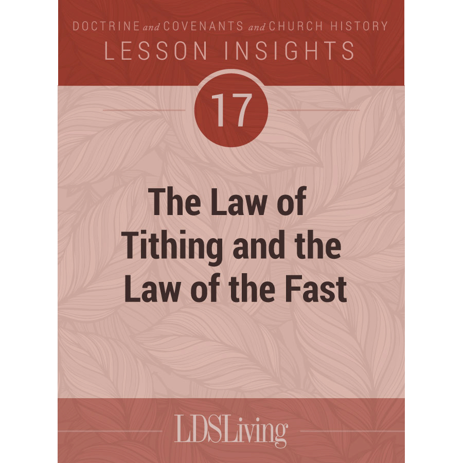 Lesson Insights Doctrine and Covenants and Church History #17
