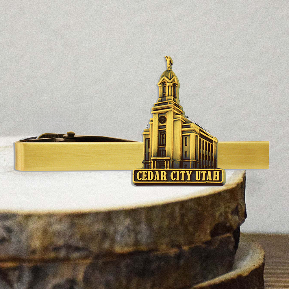 Cedar City Temple Tie Bar, , large image number 3